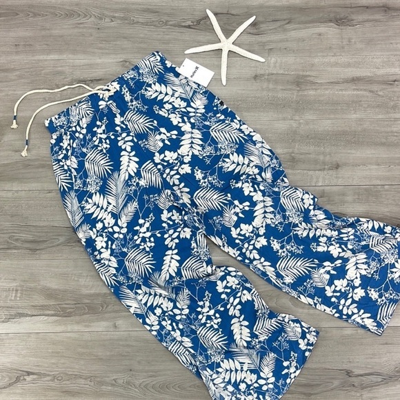 🔆HURLEY🔆SOLANA WIDE LEG BEACH PANTS - Picture 2 of 14